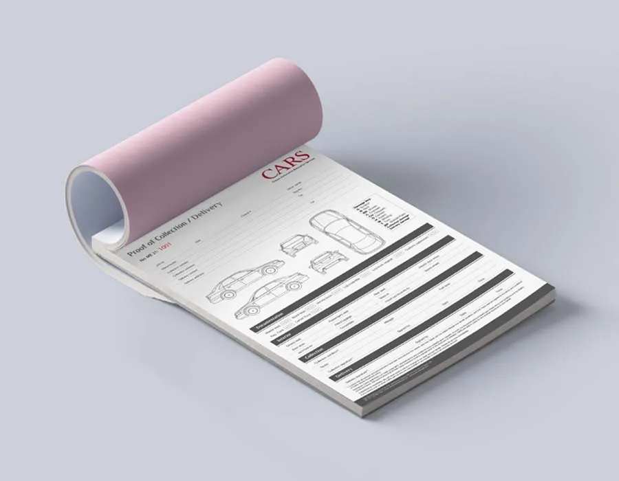 Delivery Order Book Printing Dubai
